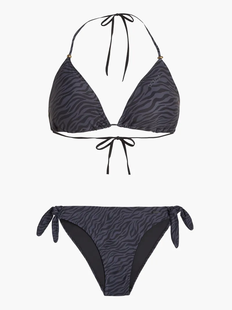 Protest PrtIquitos Triangle Bikini Black-3